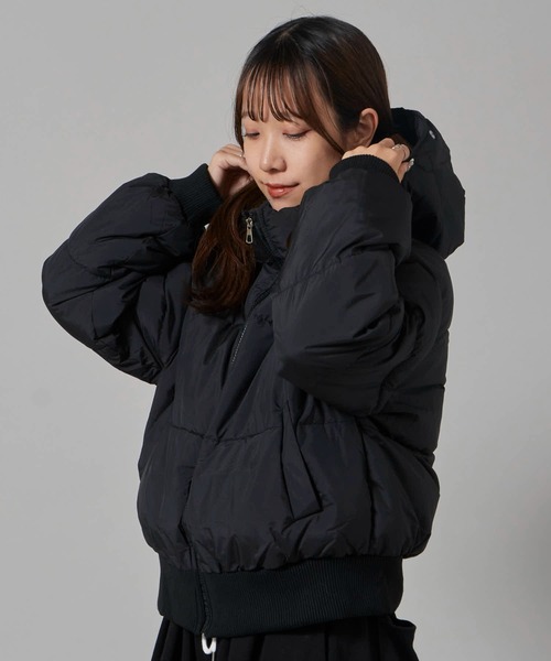 Chick ダウンコート ダウンジャケット Short-Length Quilted N-2B