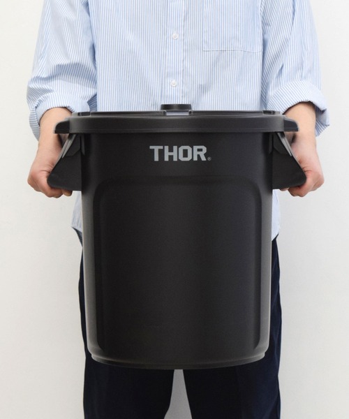 HIGHTIDE（ハイタイド） ゴミ箱 ダストボックス THOR ROUND BUCKET DC