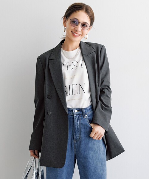 UNFILO（アンフィーロ） ジャケット テーラードジャケット ダブル