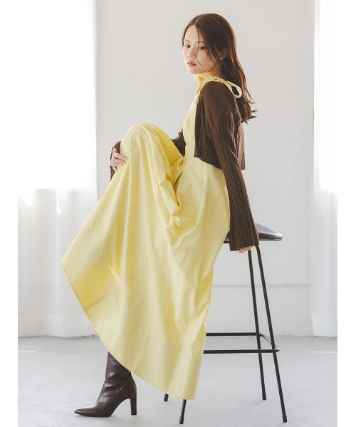 SNIDEL（スナイデル） ワンピース タックキャミワンピース : ZOZOTOWN