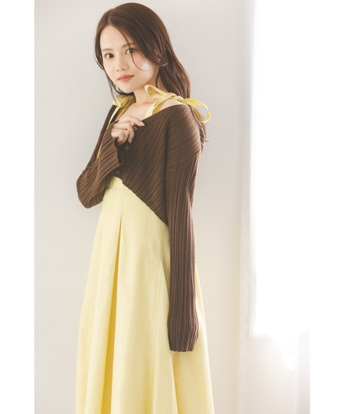 SNIDEL（スナイデル） ワンピース タックキャミワンピース : ZOZOTOWN