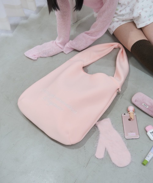 Smyeon ショルダーバッグ バッグ Soft embroidery shoulder bag/ソフト