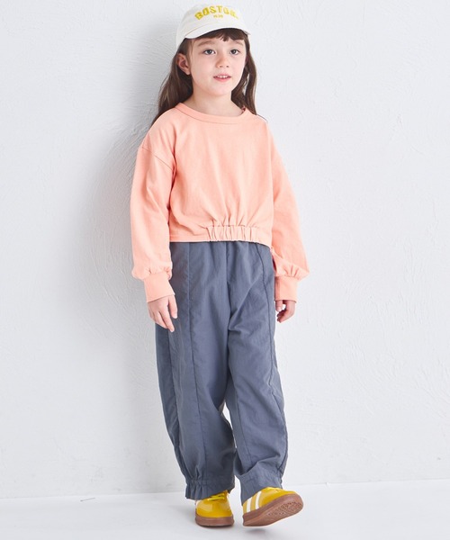 pairmanon（ペアマノン） パンツ ガールズ 裾デザイン らくちん シェフ