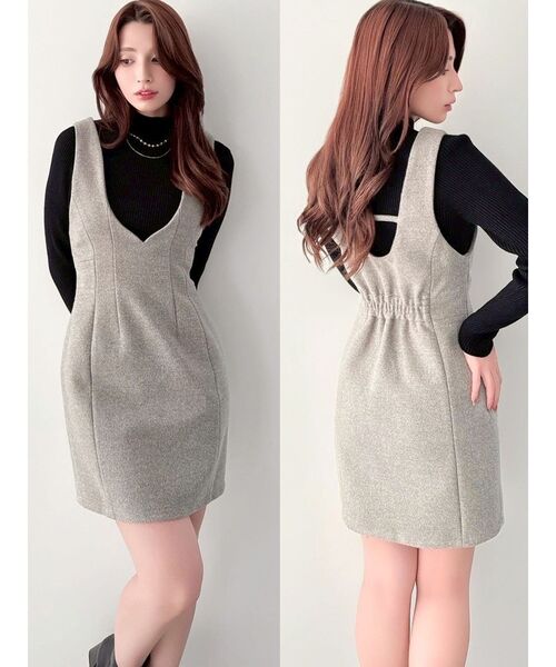 RESEXXY（リゼクシー） ジャンパースカート コルセットミニジャンスカ