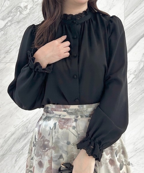 Couture Brooch（クチュール ブローチ） ブラウス シャツ 「ほろ甘