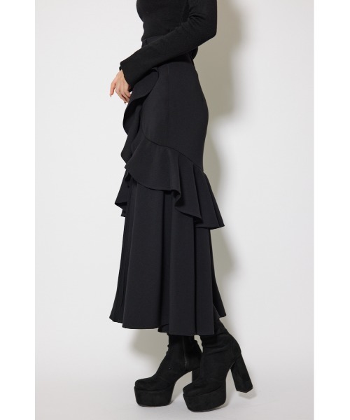 rienda（リエンダ） スカート 「ベストセラー」フリルスリットハイ