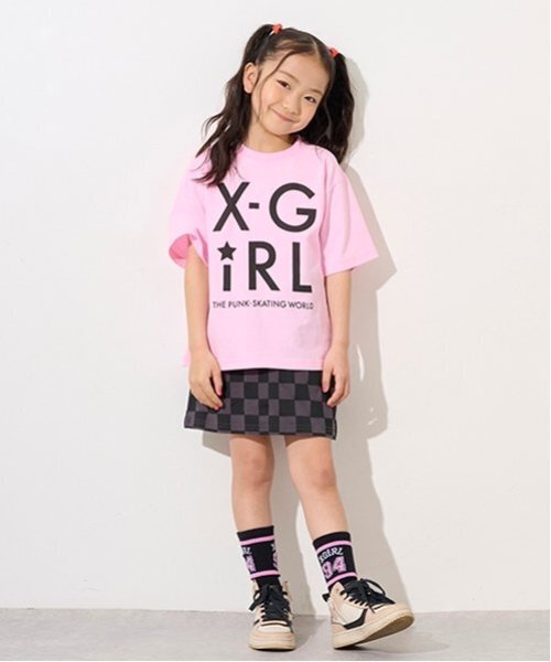 X-girl Stages（エックスガールステージス） セットアップ 「TBSドラマ