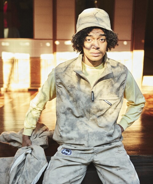 umbro（アンブロ） コート ジャケット 別注 Nylon Full Zip Vest