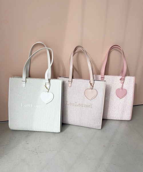 one after another NICE CLAUP トートバッグ 「LouLoumei」ハート