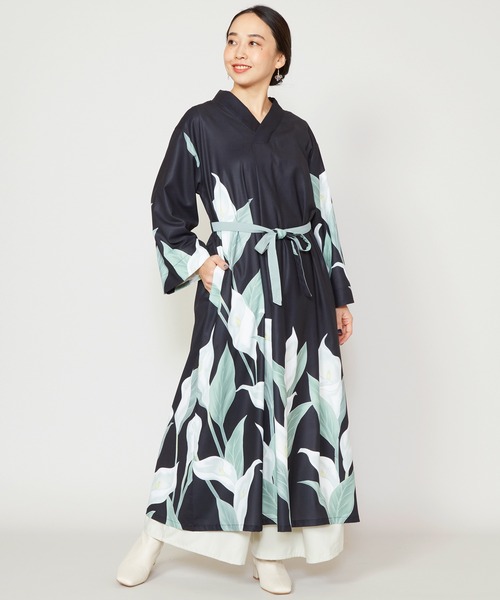 カヤ ワンピース 「カヤ」水芭蕉 羽織付きワンピース : ZOZOTOWN Yahoo