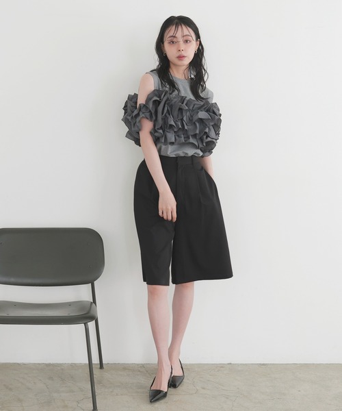 LIAN（リアン） tシャツ フリルビスチェドッキングT レディース