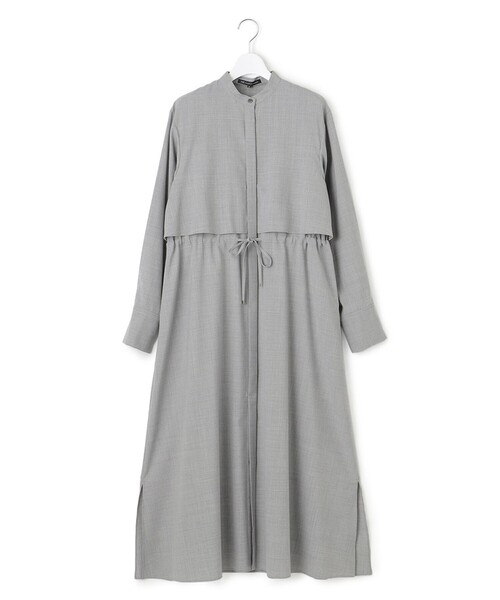 23区（ニジュウサンク） ワンピース 「洗える」TWマットクロス シャツ