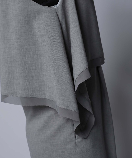 RAW FUDGE（ローファッジ） オールインワン ハンカチーフヘム