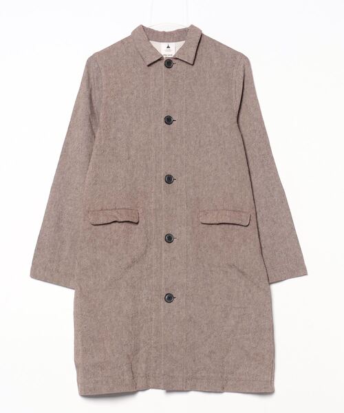 niko and…（ニコアンド） ステンカラーコート - ブラウン レディース