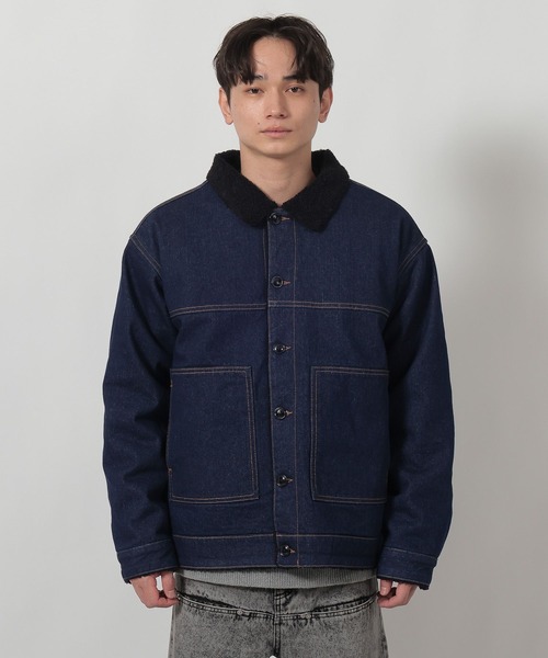 LAKOLE（ラコレ） デニムジャケット gジャン 裏ボアデニムジャケット