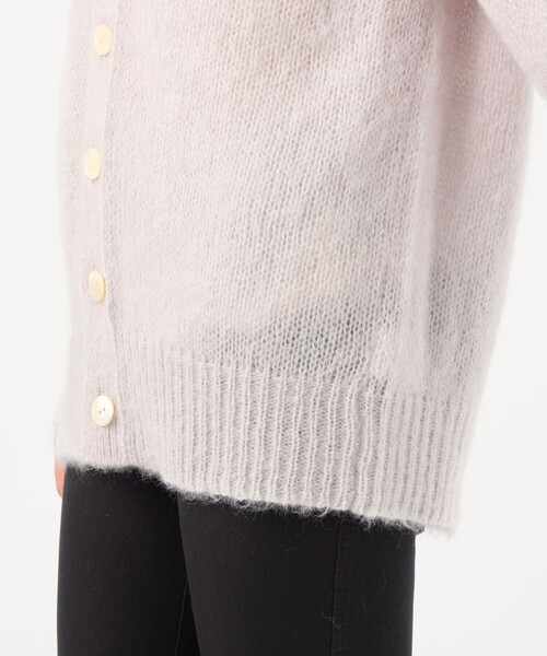 GALERIE VIE（ギャルリー ヴィー） カーディガン キッドモヘア Vネック