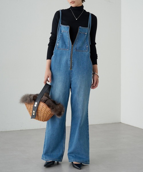Loungedress（ラウンジドレス） サロペット オーバーオール デニム