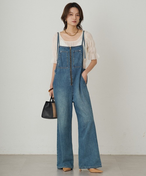 Loungedress（ラウンジドレス） サロペット オーバーオール デニム