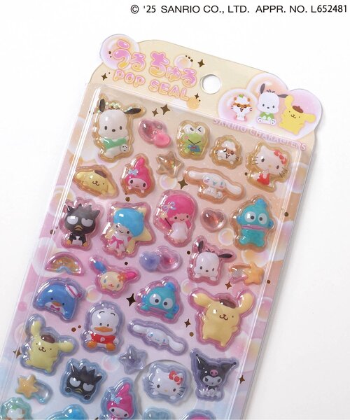 sanrio（サンリオ） ステッカー サンリオうるちゅるポップシール