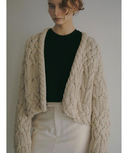 HER. カーディガン ハンドニットカーディガン レディース : ZOZOTOWN