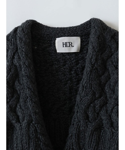 HER. カーディガン ハンドニットカーディガン レディース : ZOZOTOWN