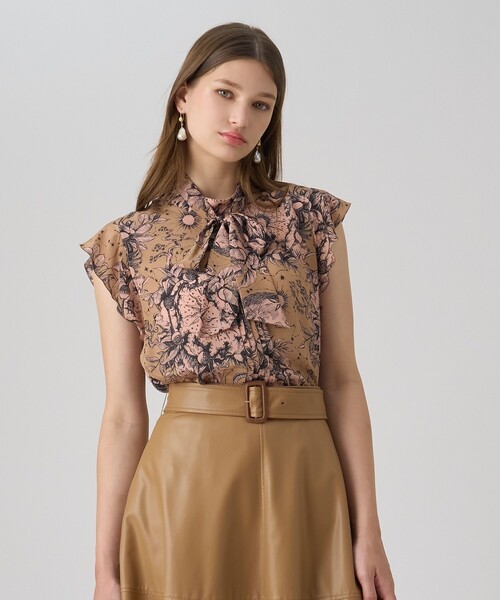 ANAYI（アナイ） ブラウス シャツ コンスティレーションプリント