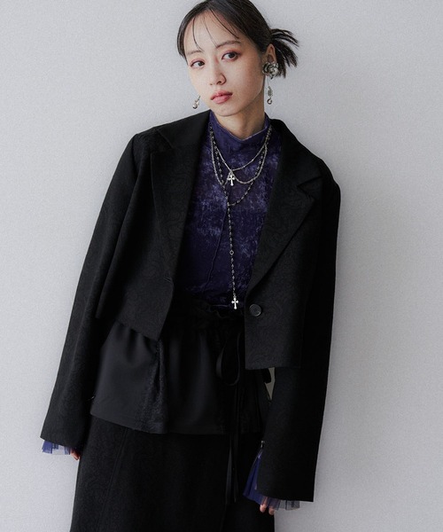 HARE（ハレ） ジャケット テーラードジャケット VINTAGEジャガード2WAY