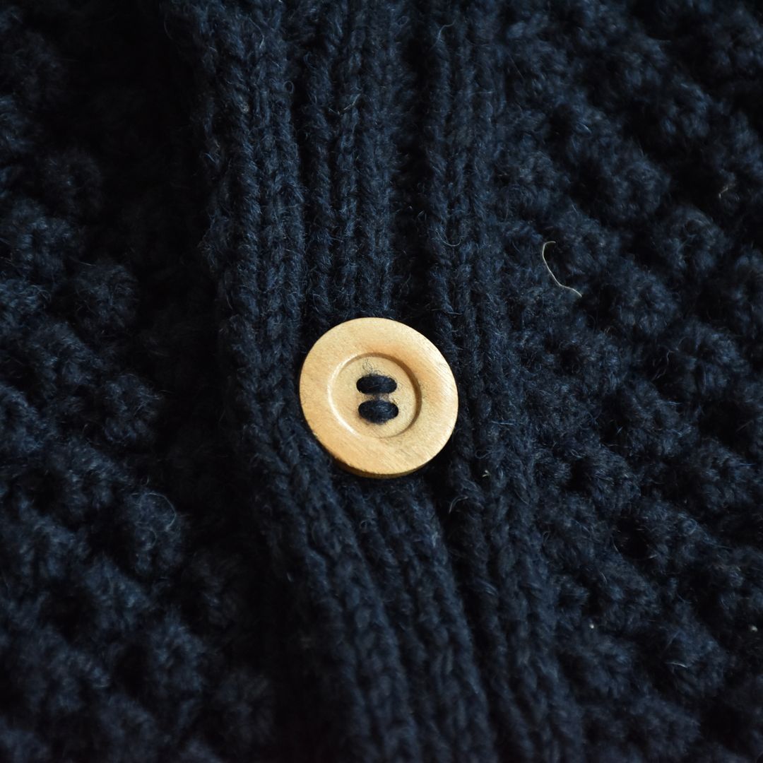 Athena Designs（アテナデザイン） GentsPopcorn Knit Cardigan