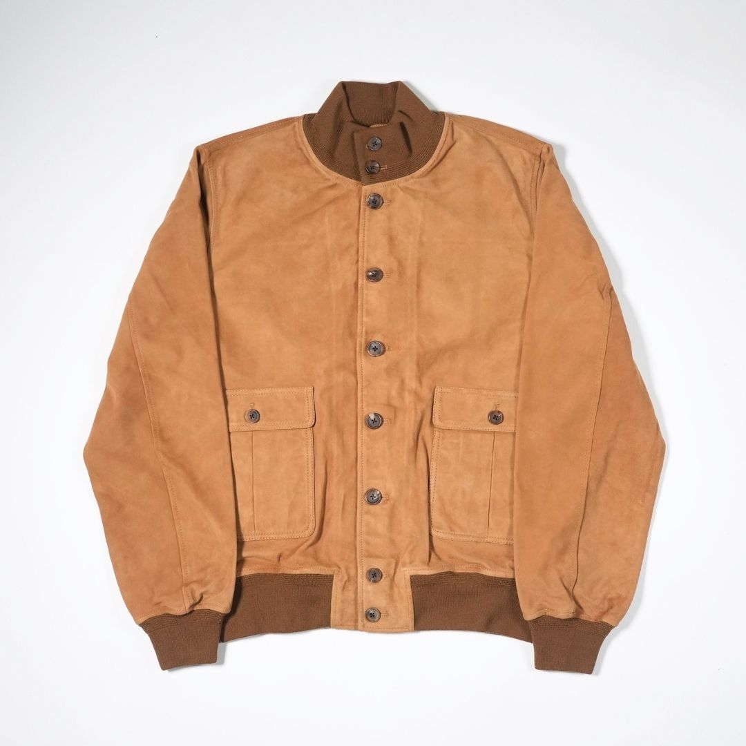 Esperto（エスペルト） A1-type スエードジャケット - ZABOU