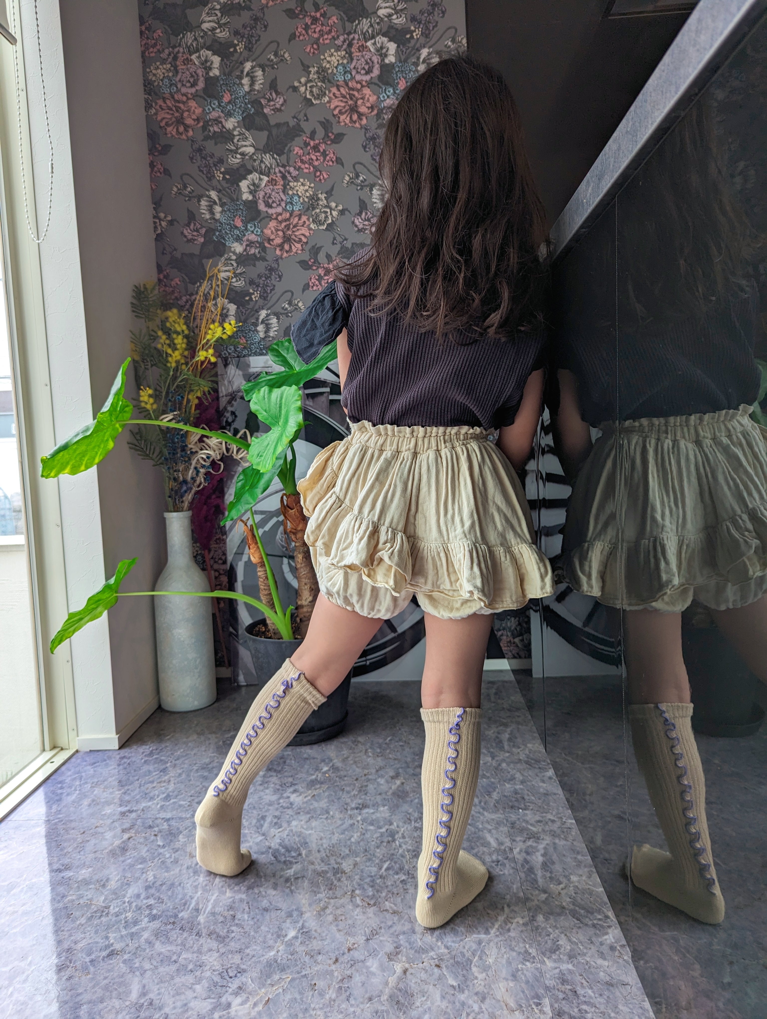 mellow ribbed high socks／メローリブハイソックス – ZASHiKi WARASHi'S