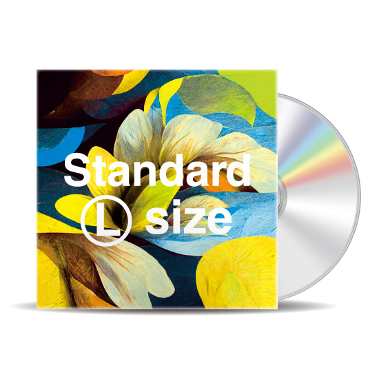 スタンダードジャケット Lサイズ / CD紙ジャケット印刷専門店のZAZAZA
