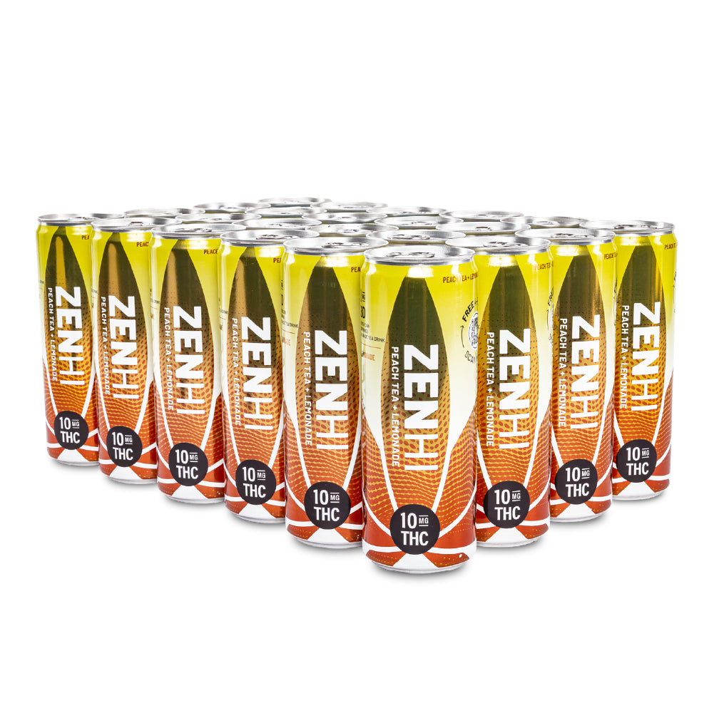 ZenHi - Peach Tea Lemonade: Delta-9 THC Drink – Zentopia