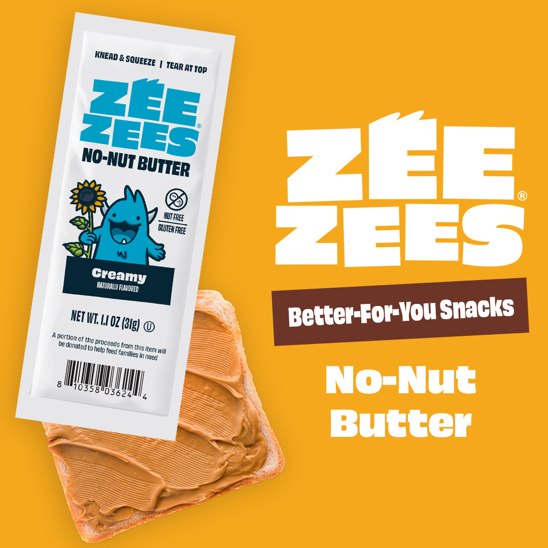 Zee Zees, No-Nut Butter, Cinnamon Toast, I/W, 1oz