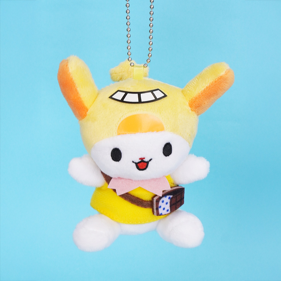 はねぴょん(お座りver.) 10cmミニぬいぐるみ | ぬいぐるみストラップ