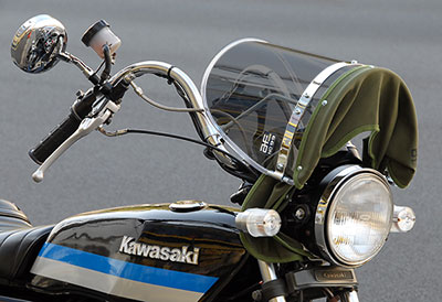 スモーク風防/フチクリア | 旧車バイクカスタムパーツのゼット