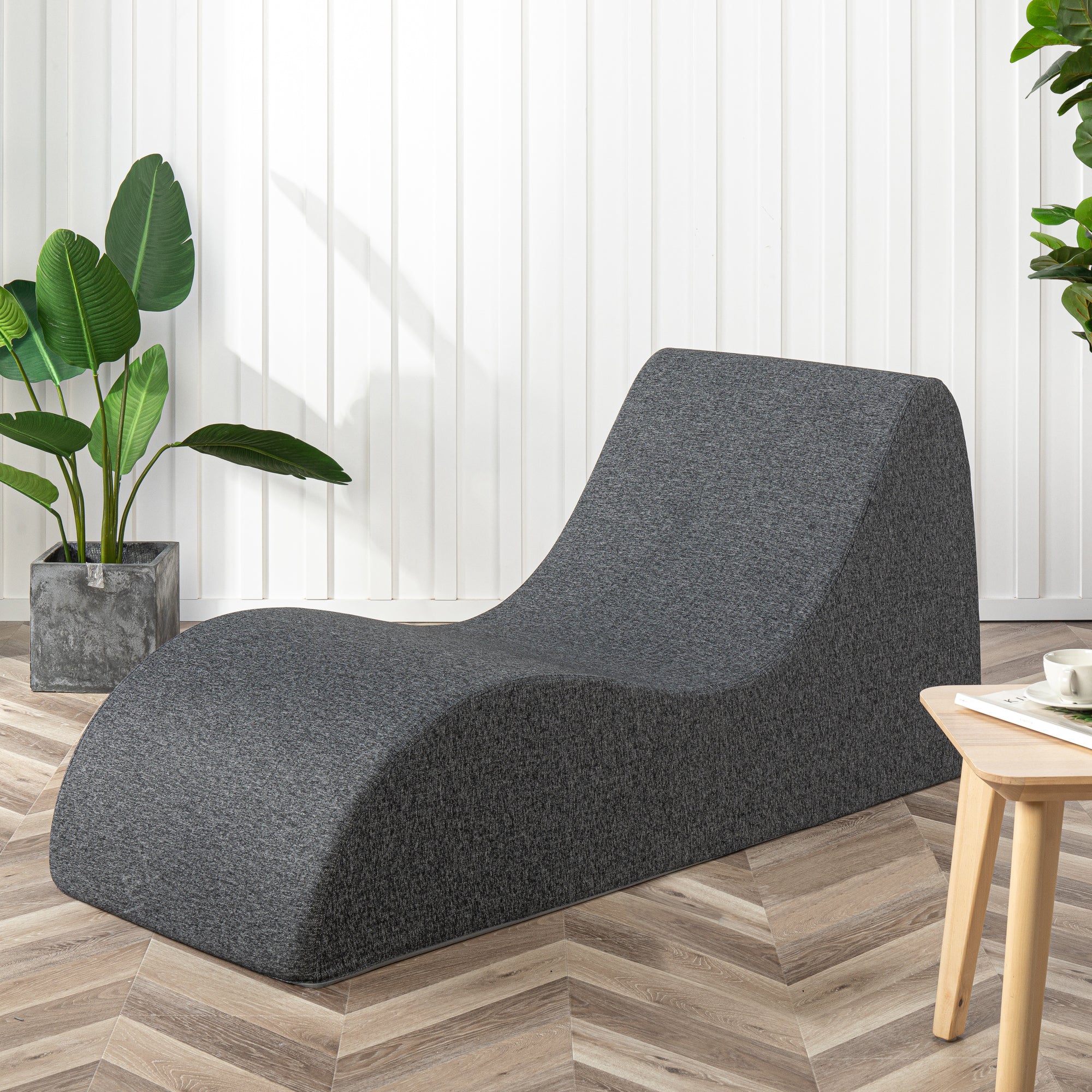 Vivon くつろぎチェア 低反発 ダークグレー | 【公式】ZINUS（ジヌス