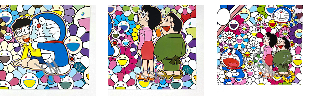 9月27日(日)10時より、村上隆 ドラえもんコラボポスター作品「藤子・F