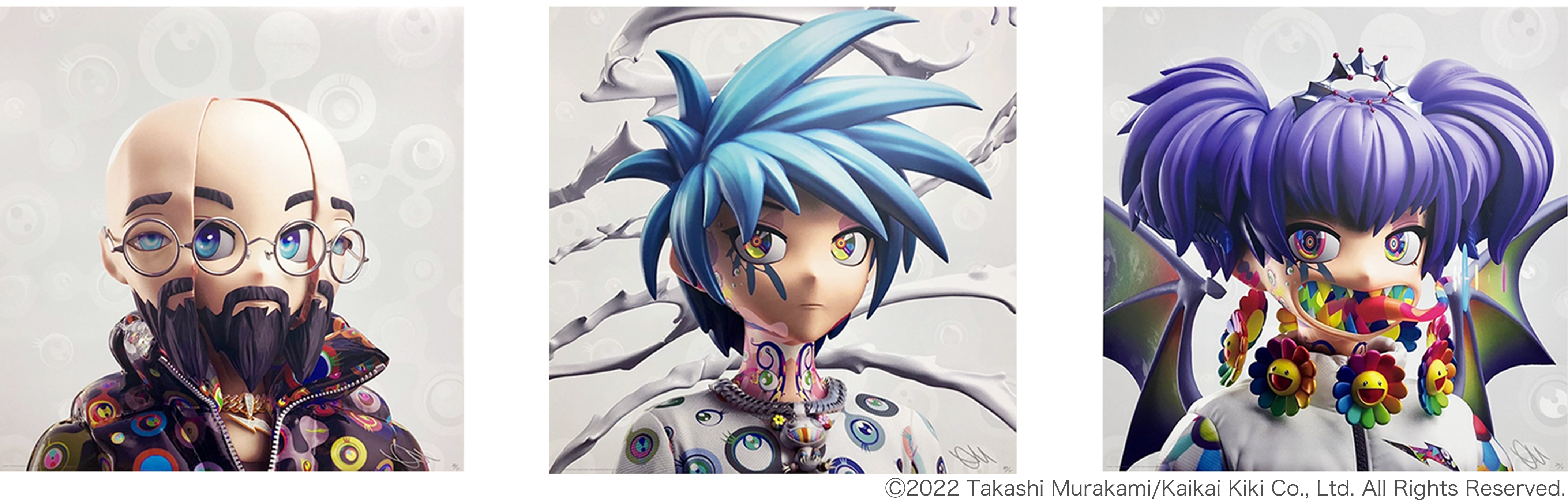 8月3日(木)12時よりWEBショップにて、第1弾村上隆エディションサイン