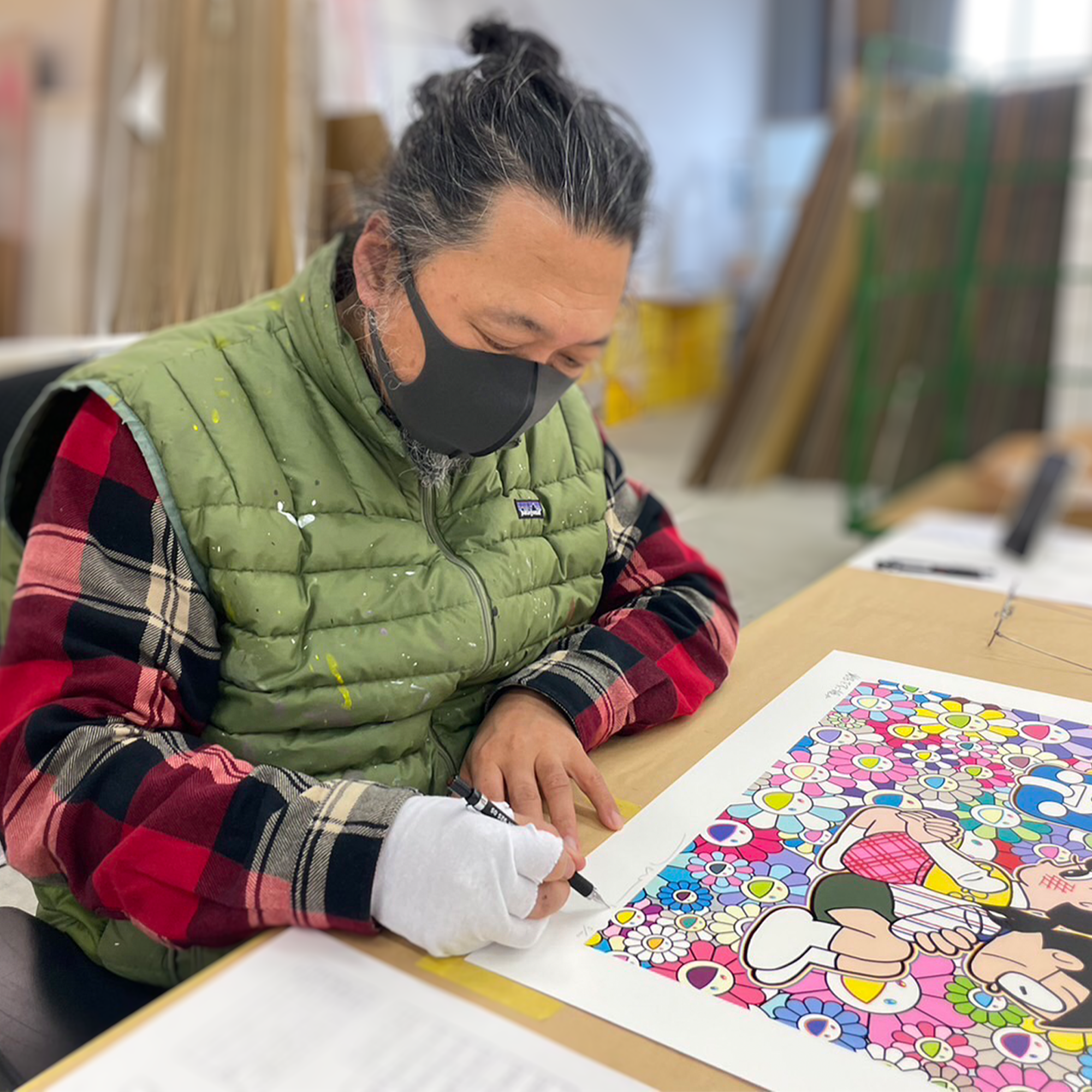 3月16日(木)12時よりWEBショップにて、ドラえもん×村上隆コラボ