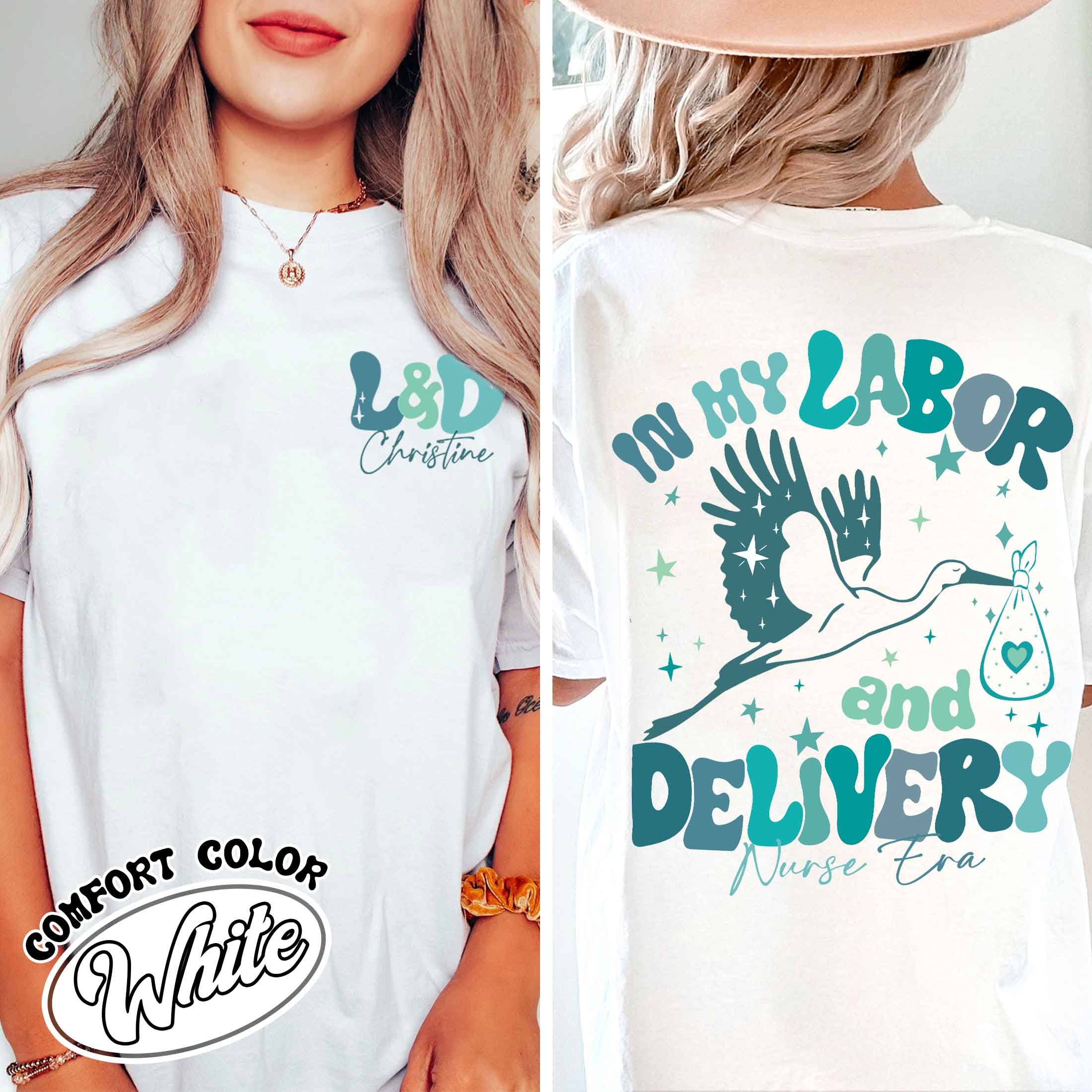 Labor and Delivery Shirt Summer, Labor and Delivery Custom, Labor