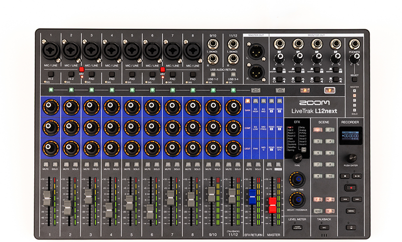 LiveTrak L12next | ZOOM