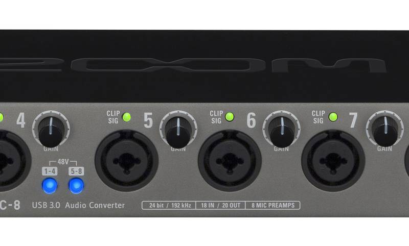 UAC-8 USB Audio Interface | ZOOM