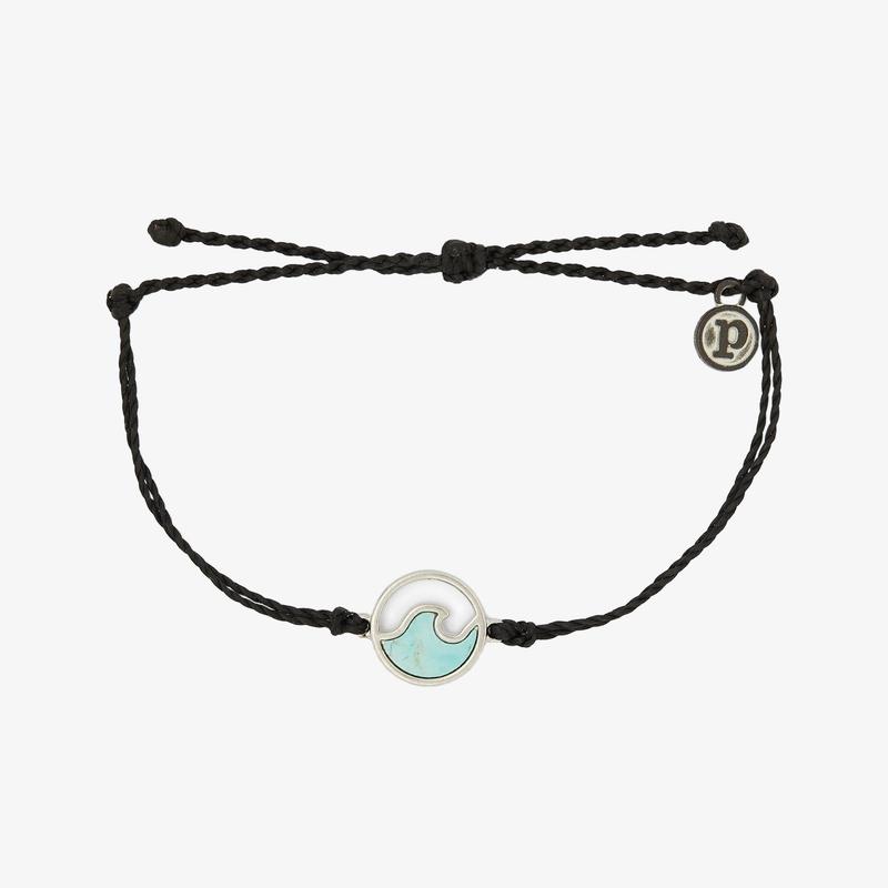 Pura Vida Stone Wave Bracelet 001-431-02445 | Carroll / Ochs