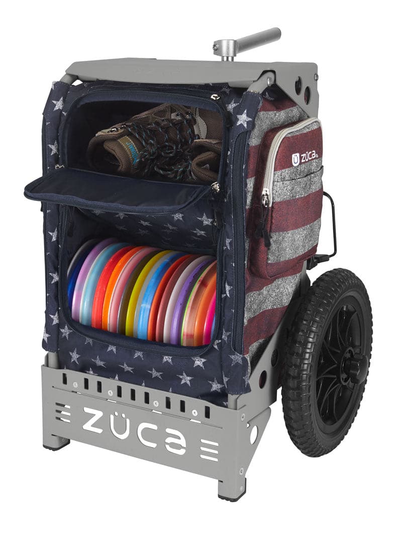 Trekker Disc Golf Cart Old Glory | Shop ZÜCA Bags