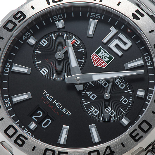 タグ・ホイヤー フォーミュラ1 アラーム WAZ111A.BA0875 ブラック 新品