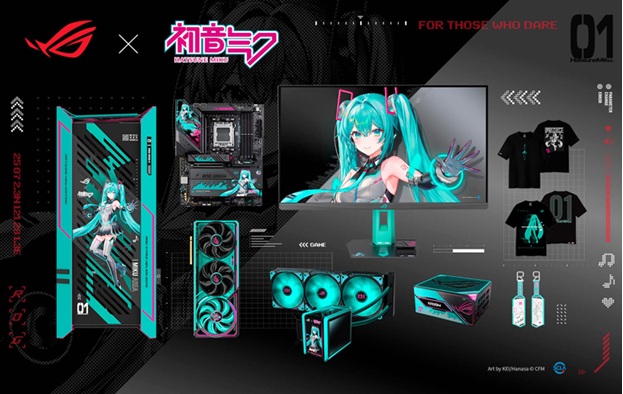 ROG x Hatsune Miku Edition and TUF Gaming x Hatsune Miku Edition