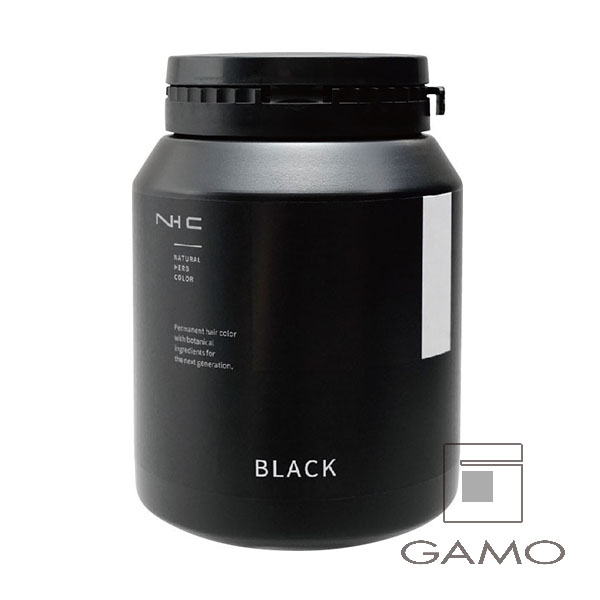 ナチュラルハーブカラー ブラック 300g | G SELECT ガモウの理美容用品