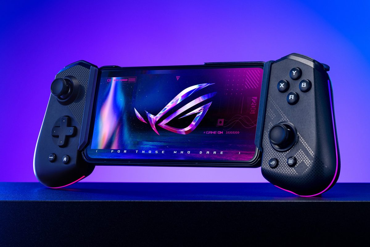 ASUS、折りたためるAndroidスマホ用コントローラー「ROG Tessen Mobile