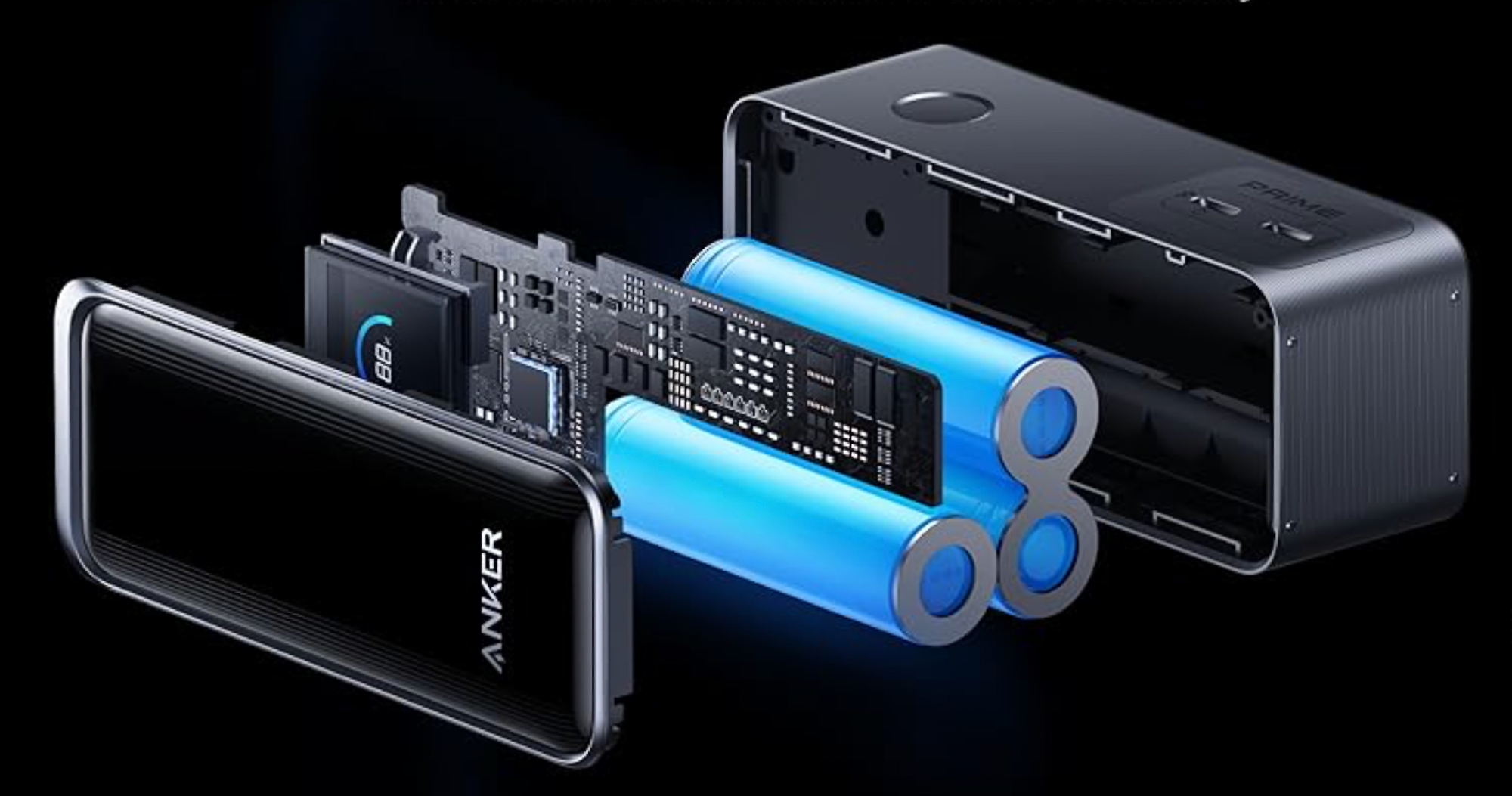 Anker Prime 65W GaN Power Bank: 9600 mAh portable battery