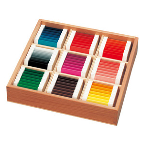 モンテッソーリ 感覚教具まとめ売り　雑音筒　触覚板1&2 色板第二&第三の箱 モンテッソーリ教具 感覚教育|雑音筒 <Nienhuis社製>|学研の保育用品